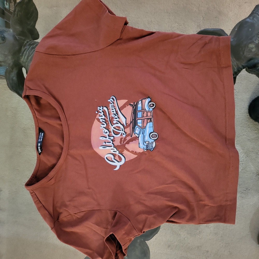 Crop top tee shirt